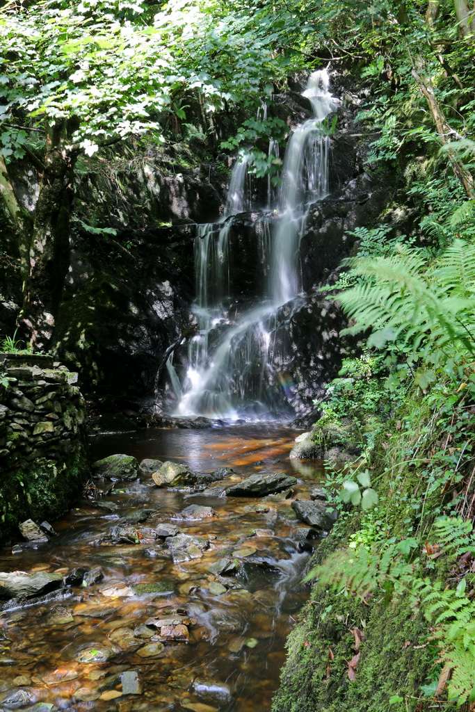 Wasserfall in Laxey