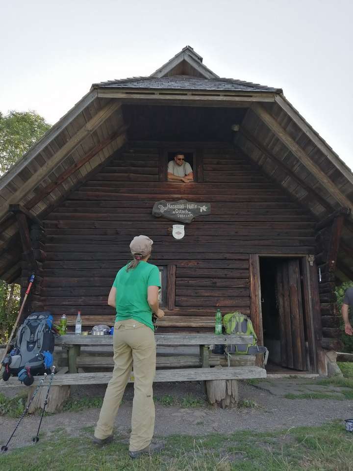 Die geräumige Hasemann-Hütte.